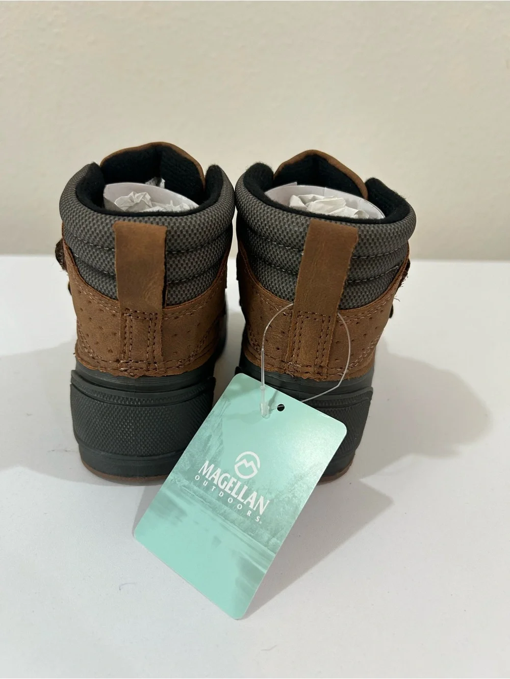 Magellan Outdoors Toddler Outdoor Waterproof Duck Snow Rain Boots, Sz 7